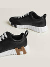 Bouncing Low Top Sneakers Noir - HERMES - BALAAN 4