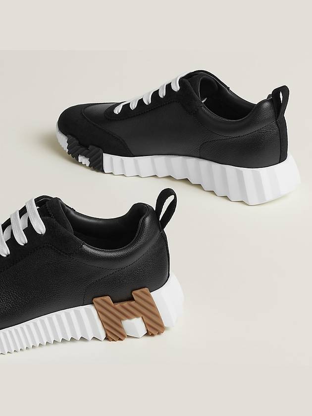 Bouncing Low Top Sneakers Noir - HERMES - BALAAN 7