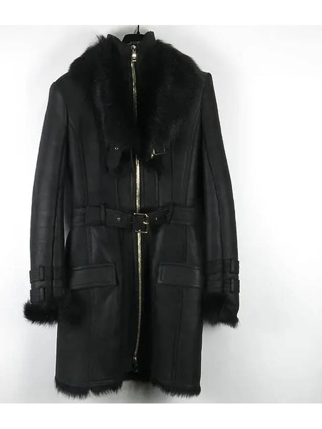 Smith Market used luxury goods black color coat women s clothing - BALMAIN - BALAAN 1