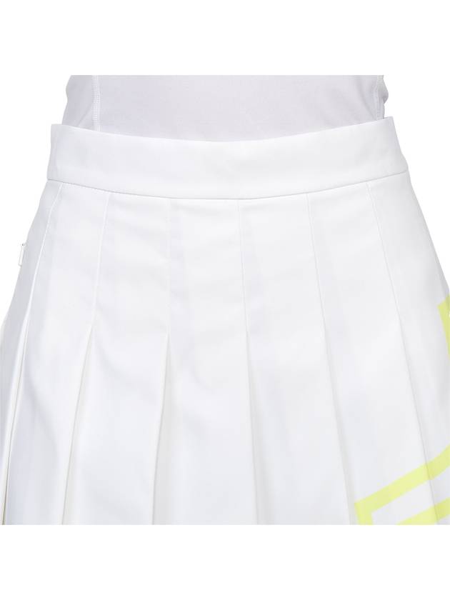 Naomi Pleated Skirt White - J.LINDEBERG - BALAAN 6