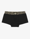 Elasticated Waistband Panties Black - VERSACE - BALAAN 2