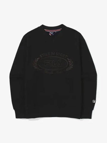 Tennis V neck sweatshirt FS2POG3362FBLK - FILA - BALAAN 1