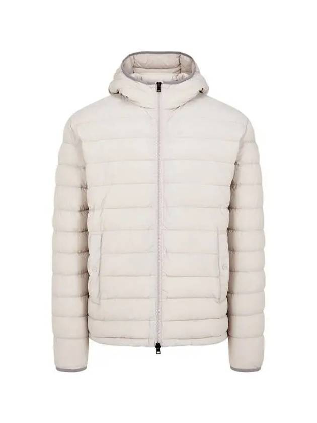 Men's color combination trimming goose down padded jacket cream 270380 - HERNO - BALAAN 1