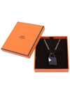 Amulette Laquee Padlock Pendant Large Necklace Gold - HERMES - BALAAN 3