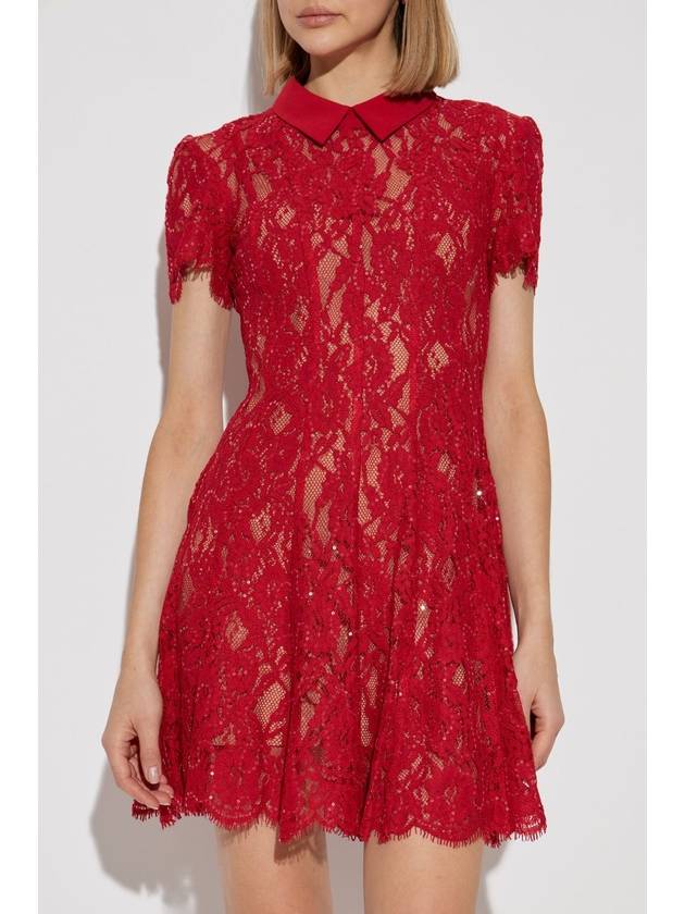 Self Portrait Lace Dress, Women's, Red - SELF PORTRAIT - BALAAN 3