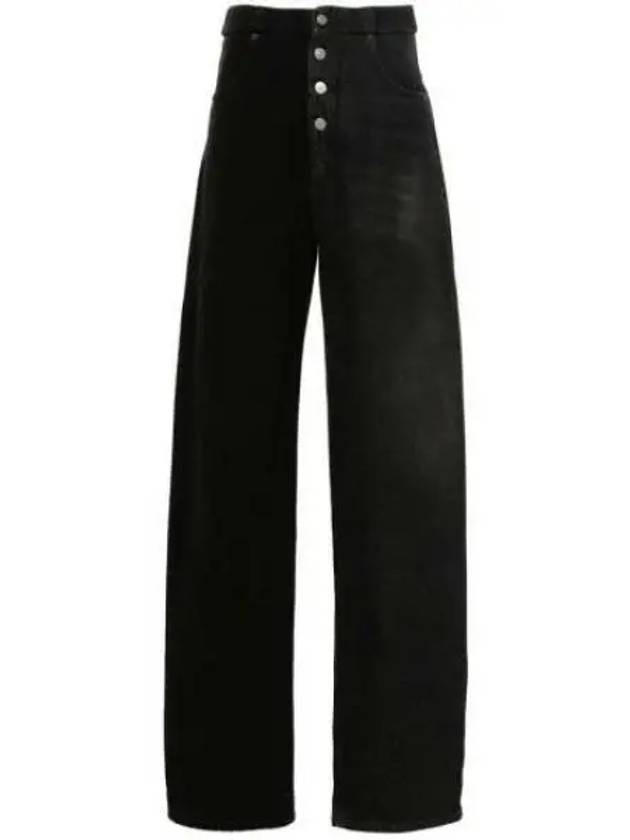 Two Tone Jeans Black Grey - MAISON MARGIELA - BALAAN 2