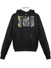 Men's Caravaggio Arrow Hoodie Black - OFF WHITE - BALAAN 3