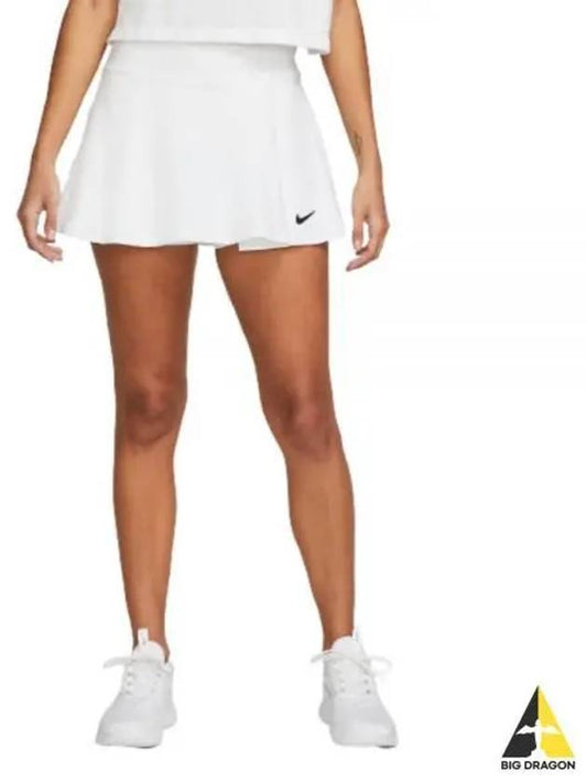 Women's Court Dry Fit Victory Tennis Pleats Skirt White - NIKE - BALAAN 2