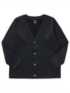 Tech Jersey V-Neck Cardigan Black - NEEDLES - BALAAN 4