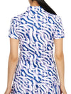 Golf Hailey Print Polo GWJT08476 Q279 Women's Hailey Print Polo - J.LINDEBERG - BALAAN 5