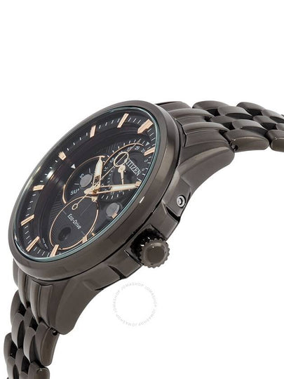 Citizen Calendrier Multifunction Black Dial Black-plated Men's Watch BU0057-54E - CITIZEN - BALAAN 2