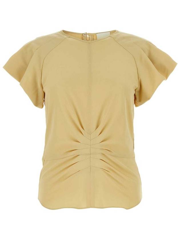 Pleated Detail Blouse HT0356FAB1J02I - ISABEL MARANT - BALAAN 2