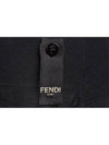 Leather pocket short sleeve t shirt 44 - FENDI - BALAAN 4