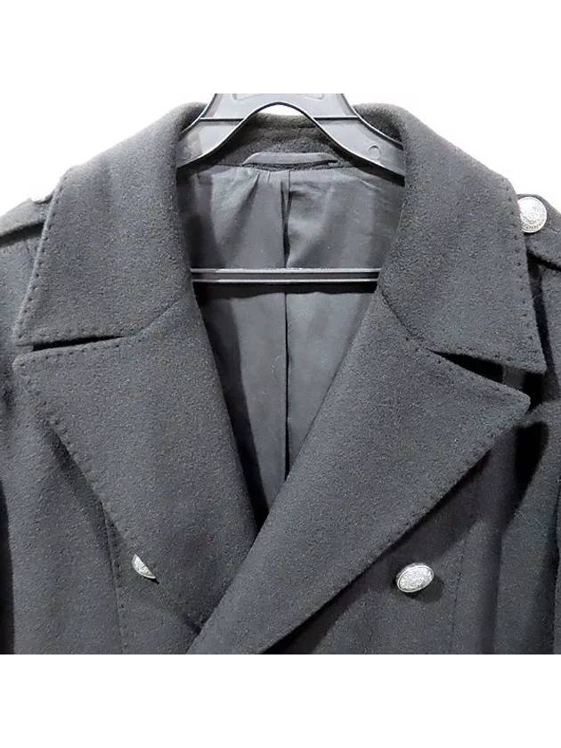 Smith Market used luxury goods black coat men s clothing - BALMAIN - BALAAN 3