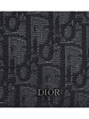 Wallet Black  Oblique Jacquard - DIOR - BALAAN 7