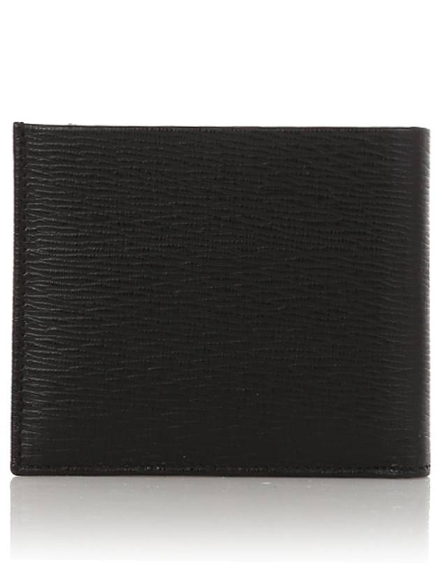 Gancini Half Wallet Black - SALVATORE FERRAGAMO - BALAAN 4