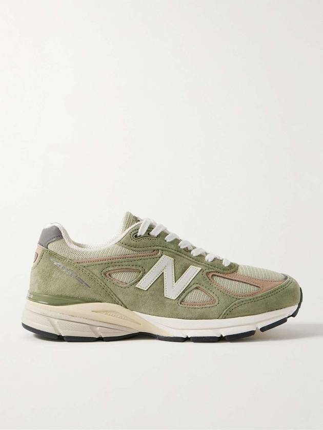 990V4 Leather Suede Mesh Sneakers U990GT4 B0080982080 - NEW BALANCE - BALAAN 1