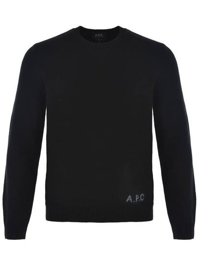 Edward Intarsia Knit Top Black - A.P.C. - BALAAN 2