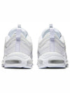 Air Max 97 Low Top Sneakers Triple White Wolf Grey - NIKE - BALAAN 5