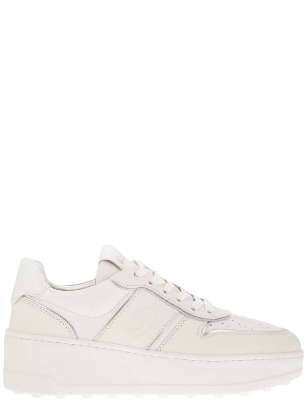 Leather Platform Sneakers - TOD'S - BALAAN 1