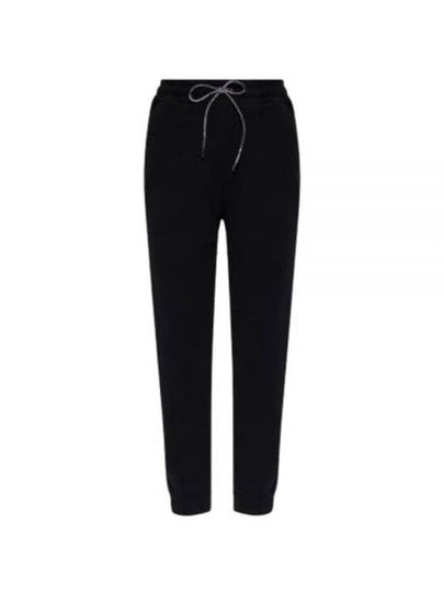 Logo Classic Drawstring Cotton Track Pants Black - VIVIENNE WESTWOOD - BALAAN 2