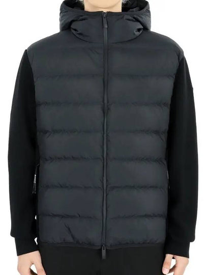 Cotton hood zip up padding black - MONCLER - BALAAN 2