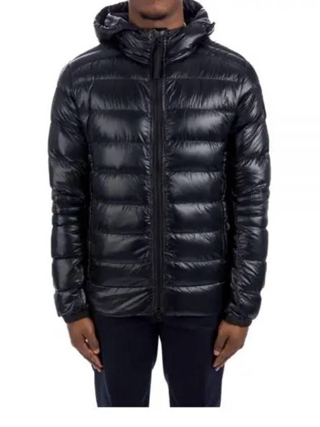 Crofton Hooded Label Padding Black - CANADA GOOSE - BALAAN 2