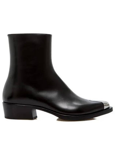 Punk Ankle Boots Black - ALEXANDER MCQUEEN - BALAAN 2