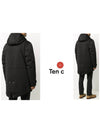 Hooded Down Core Parka Black - TEN C - BALAAN 8