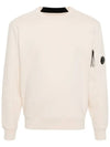 Diagonal Raised Fleece Sweatshirt Beige - CP COMPANY - BALAAN 3