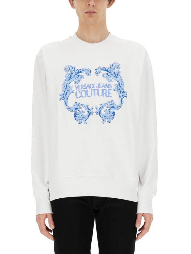 Versace Jeans Couture Sweatshirt With Logo - VERSACE - BALAAN 1