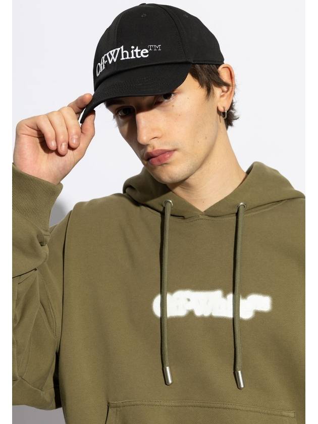 Off-White Baseball Cap, Men's, Black - OFF WHITE - BALAAN 2