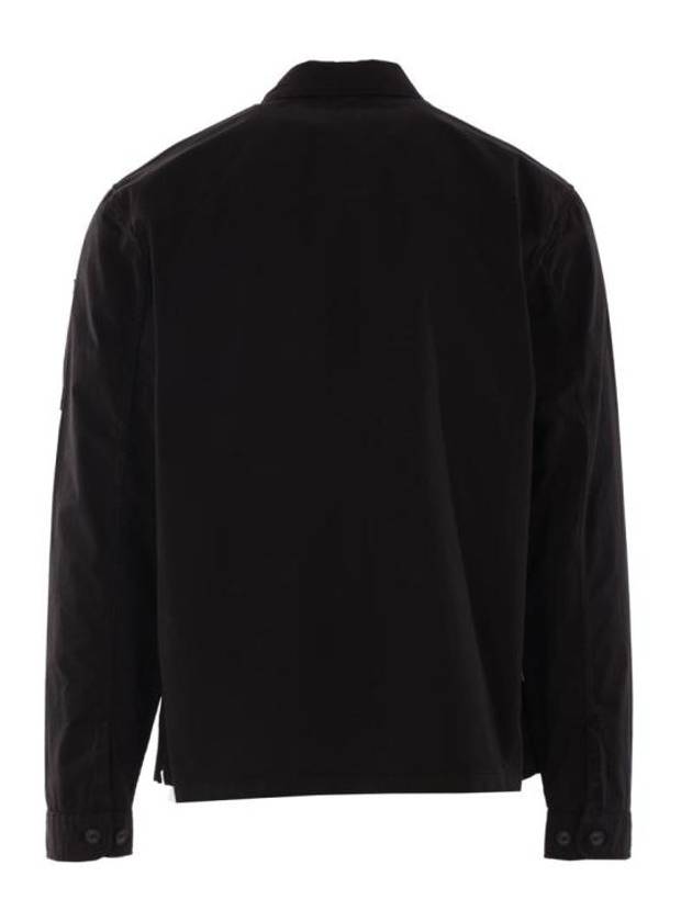 CP Company Long Sleeve Shirt 18CMSH128A110143G BLACK - CP COMPANY - BALAAN 3