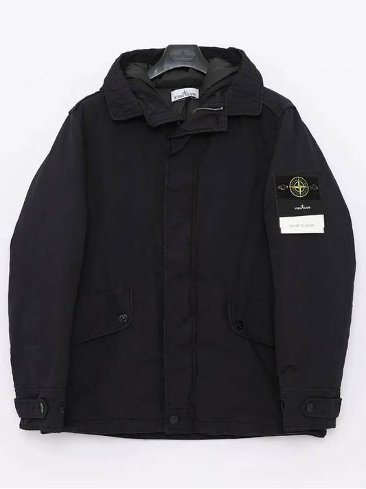 David-TC Down Short Parka Navy - STONE ISLAND - BALAAN 2