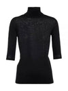 Unghia Virgin Wool Turtleneck Black - MAX MARA - BALAAN 2