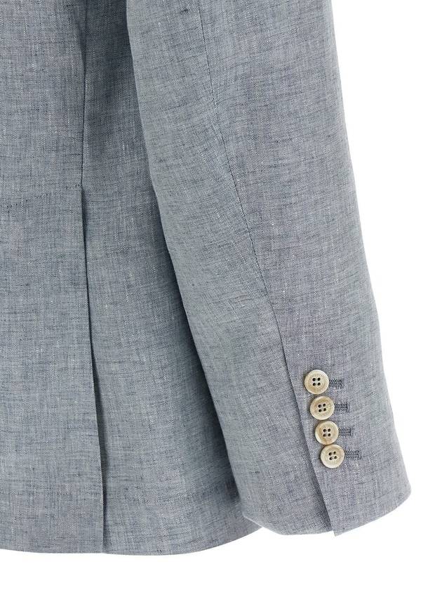 Brunello Cucinelli Linen Blazer - BRUNELLO CUCINELLI - BALAAN 4