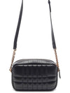 Quilted Leather Mini Lola Camera Shoulder Bag Black - BURBERRY - BALAAN 5