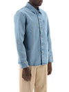 Vittorio Brodee Overshirt Pale Blue - A.P.C. - BALAAN 3