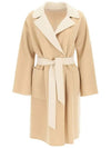 RAIL twotone wool belted cord beige 50160429 013 - MAX MARA - BALAAN 1