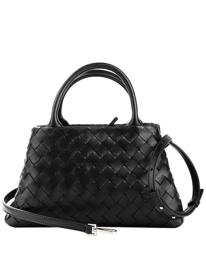 Intrecciato New Roma Tote Bag Black - BOTTEGA VENETA - BALAAN 2