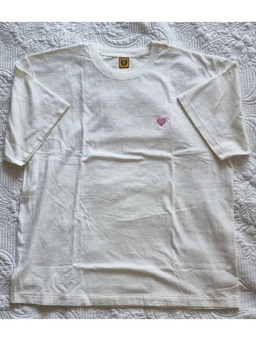 pink heart t shirt - HUMAN MADE - BALAAN 1