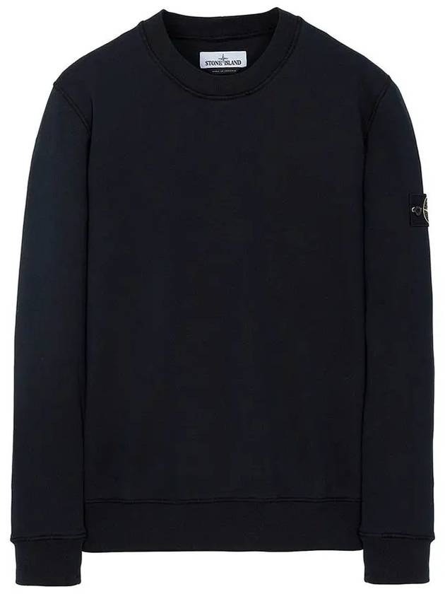 Compass Patch Cotton Sweatshirt Black - STONE ISLAND - BALAAN 2