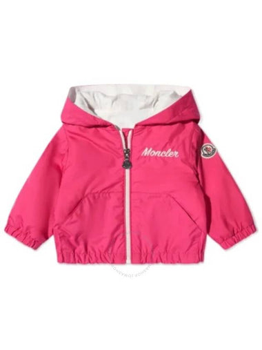 Moncler Girls Logo Print Hooded Jacket Size 2 - MONCLER - BALAAN 1