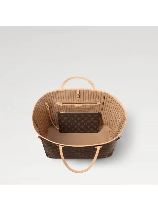 Neverfull GM Monogram Tote Bag Beige - LOUIS VUITTON - BALAAN 4