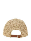 24SS CHESTER HAT51604 JACQUARD LATTE CUOIO - HELEN KAMINSKI - BALAAN 3