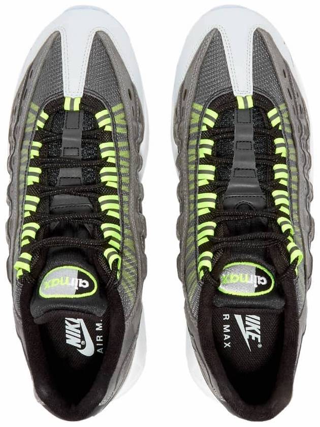 Kim Jones Air Max 95 Low Top Sneakers Black Volt Gray - NIKE - BALAAN 5