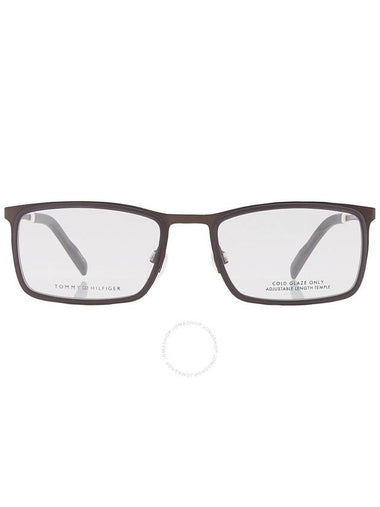 Tommy Hilfiger Demo Rectangular Men's Eyeglasses TH 1844 0RIW 55 - TOMMY HILFIGER - BALAAN 1