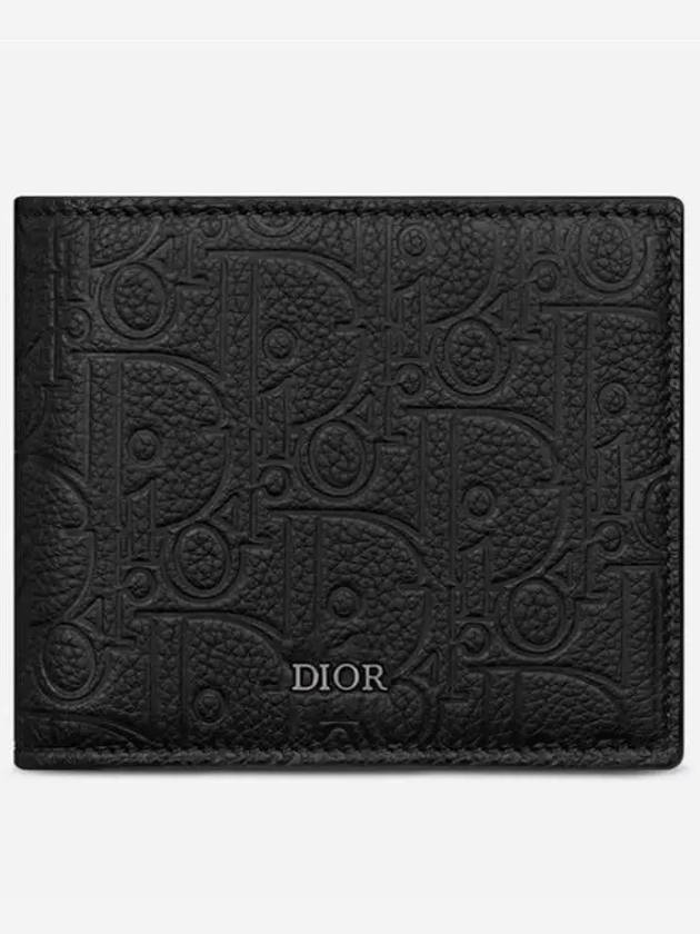 Gravity Leather Half Wallet Black - DIOR - BALAAN 2