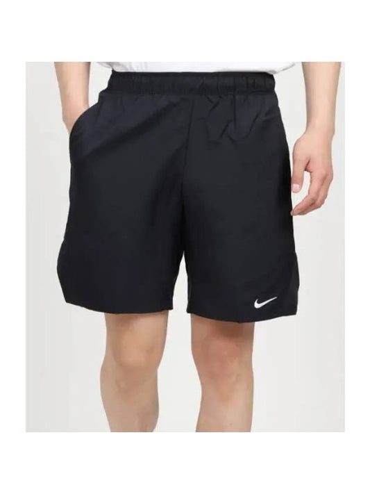 Men's Court Victory Dry Fit Shorts 9 Inch FD5384 010 M NKCT DF VCTRY SHORT 9IN - NIKE - BALAAN 1