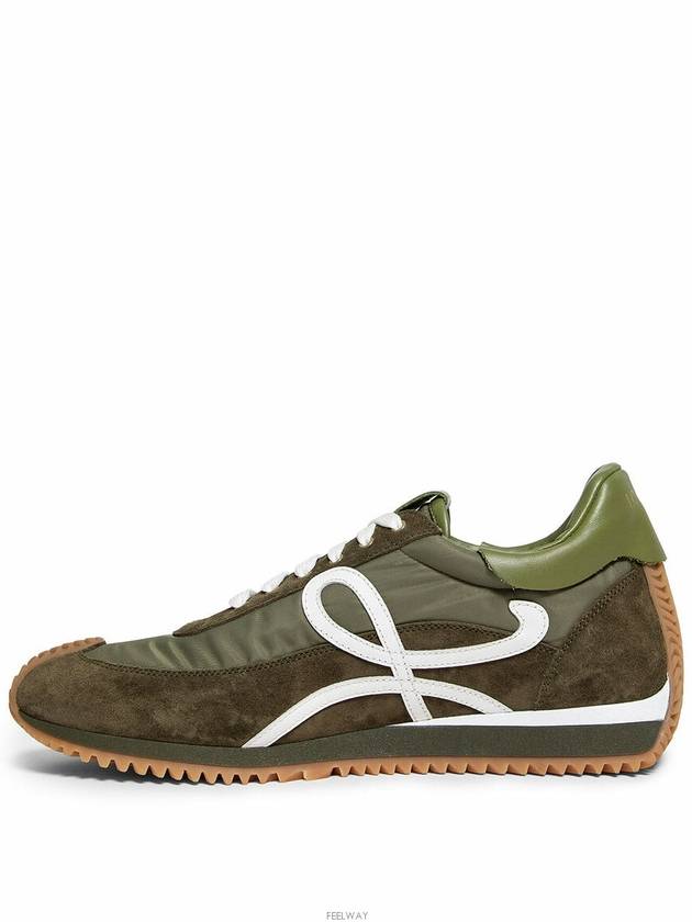 Flow Runner Low Top Sneakers Green - LOEWE - BALAAN 6